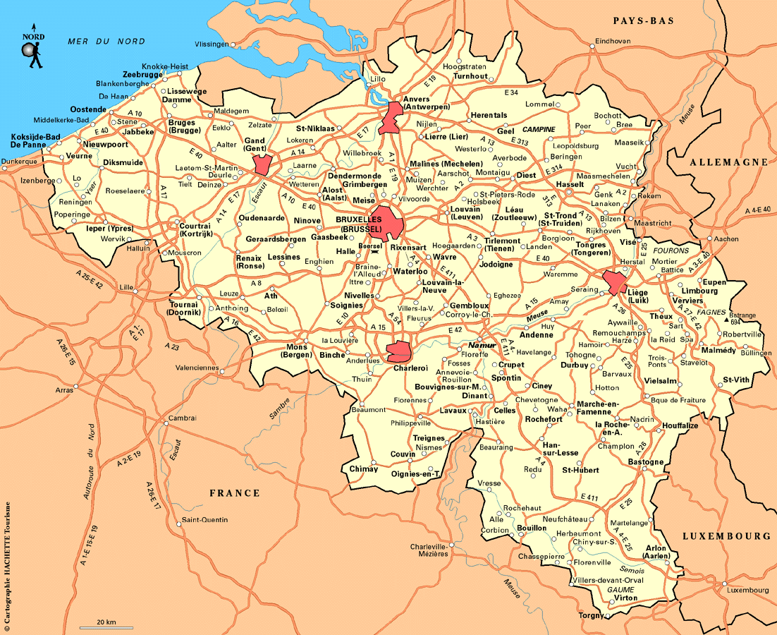 Charleroi carte